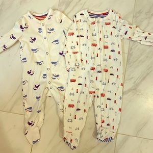 Pair of Mini Boden Footies
